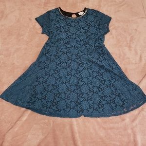 Lace print Dress